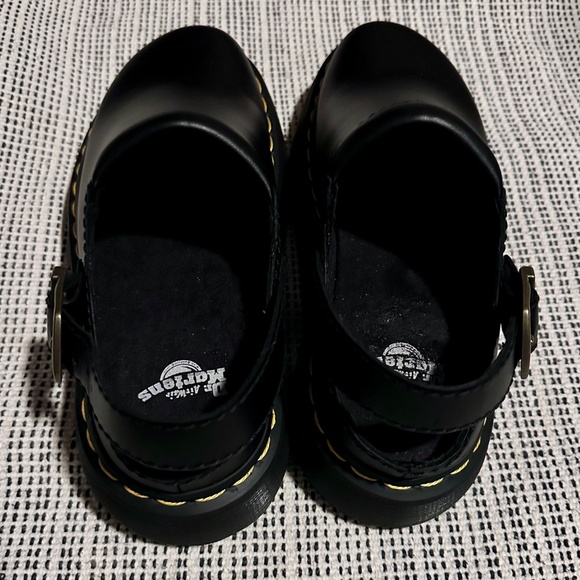 Dr. Martens Zebzag Leather Platform Mules - Picture 6 of 6